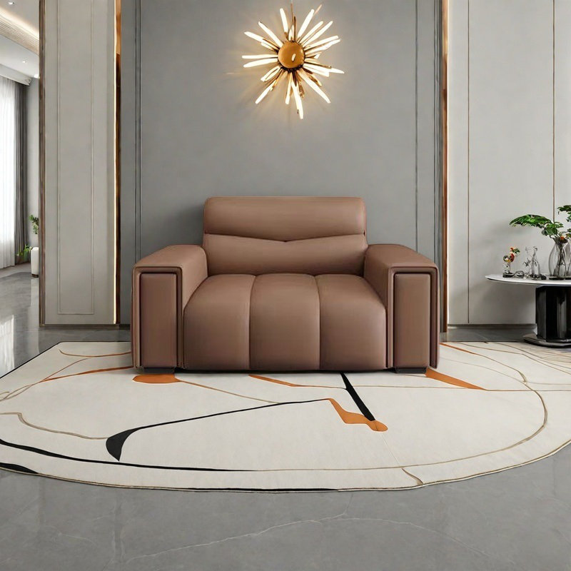 Fauteuil d'appoint luxueux et léger