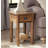 Inola Solid Wood End Table with Storage