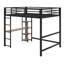 Lit mezzanine double en métal avec bureau intégré Mandy-194002421