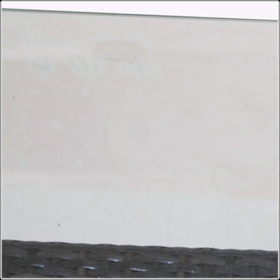 Outdoor patio Furniture  Coffee Table with clear tempered glass