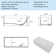 67" Freestanding Solid Surface Bathtub With Overflow And Pop-up Drain