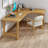 Burlywood L-Shaped Solid Wood  desk-1887739179-1887739174