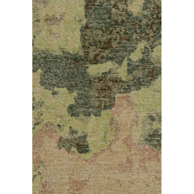 Hand Knotted Wool Area Rug