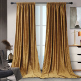 Nenka Polyester Blackout Curtain Pair