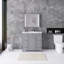 Ensemble de meuble-lavabo autoportant 36 po avec comptoir en céramique 36 po-801247764