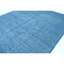 Hand Knotted Wool Area Rug in Blue