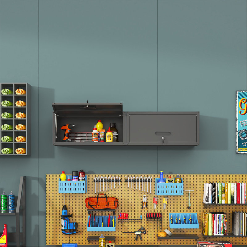 Armoire de rangement en métal robuste pour outils