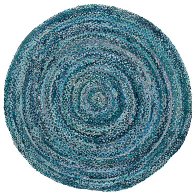Tapis d'intérieur en coton tressé à la main
