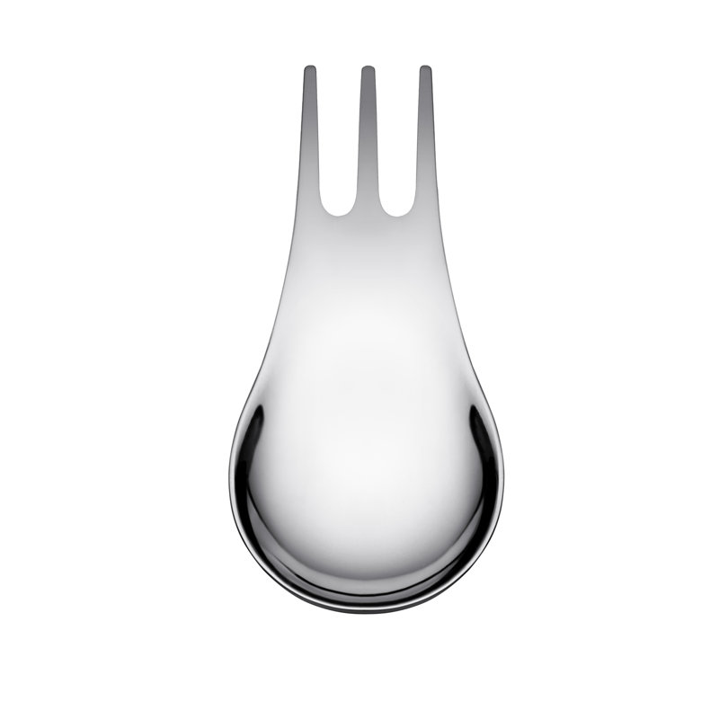 Silver Stainless Steel Multi-Purpose Utensil Set of 4