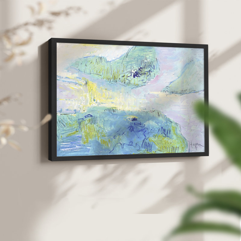 «Smooth Sailing in the Heartland», impression encadrée, H 22 po x l 28 po, Noir, noir, noir, noir