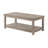 Ariel Greige 3-piece Occasional Set with Bottom Shelf
