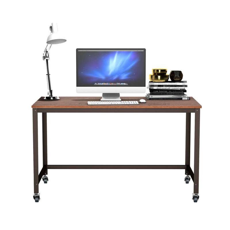 Ebern Designs Lars Credenza Desk & Reviews | Wayfair