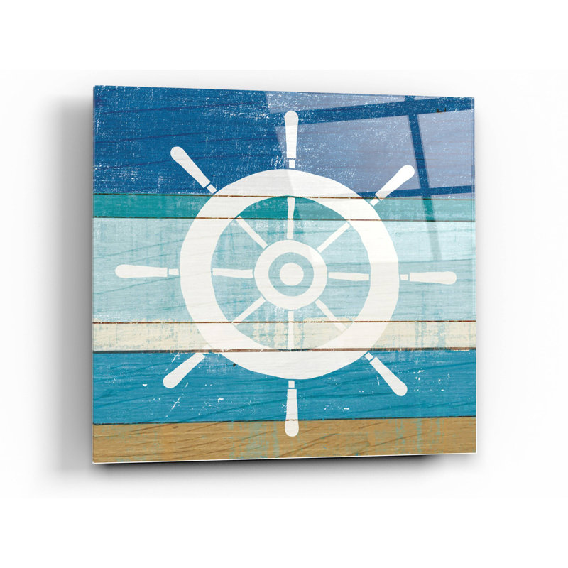 «Beachscape VI Helm White» par Michael Mullan, H 24 po x l 24 po