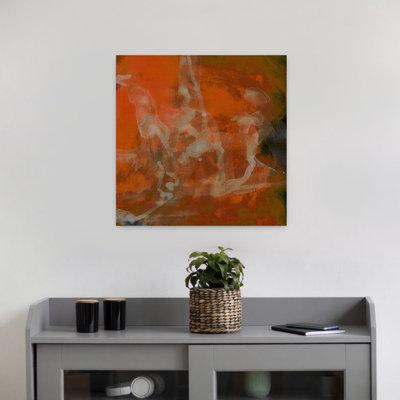 Art contemporain contemporain, art abstrait d'automne