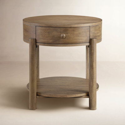 Avely 24" Oak End Table