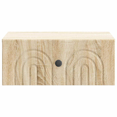 49cm W Manufactured Wood Bedside Table