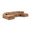 Canapé modulaire en similicuir 6 pièces Itala-94482495