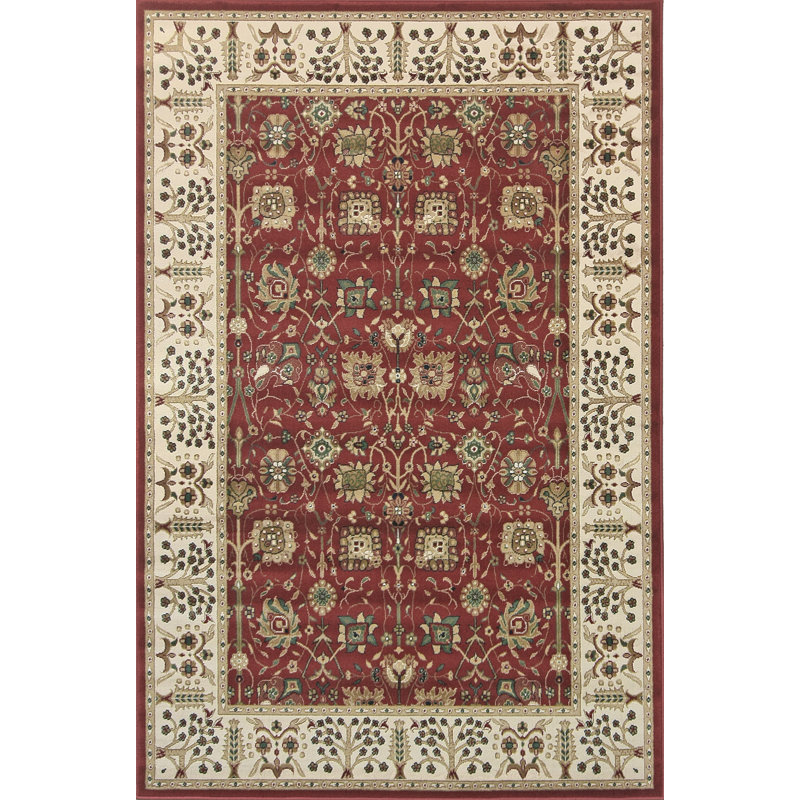 Tapis rouge Eli-Joseph Elegance, Rectangle 5 pi 3 po x 7 pi 9 po