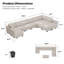 Canapé modulaire rembourré 12 pièces Soneson-340996412