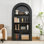 Bibliothèque 78,74 "de haut à 4 niveaux avec tablette de rangement ouverte