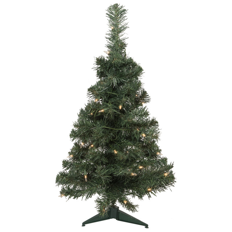 Sapin de Noël artificiel mince 2 pi pré-éclairé Blackwater