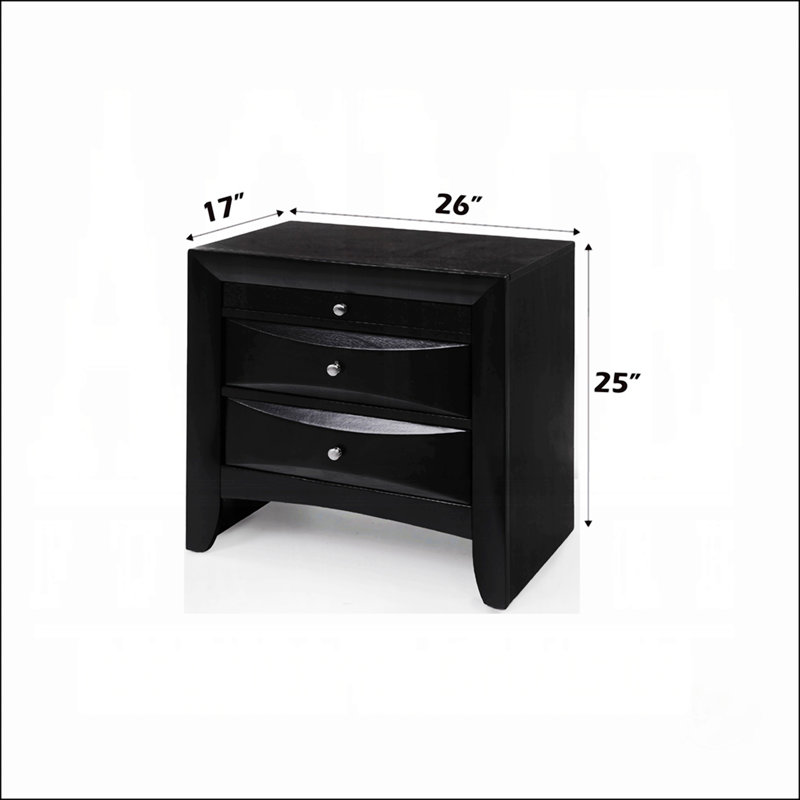 Table de nuit, Noir