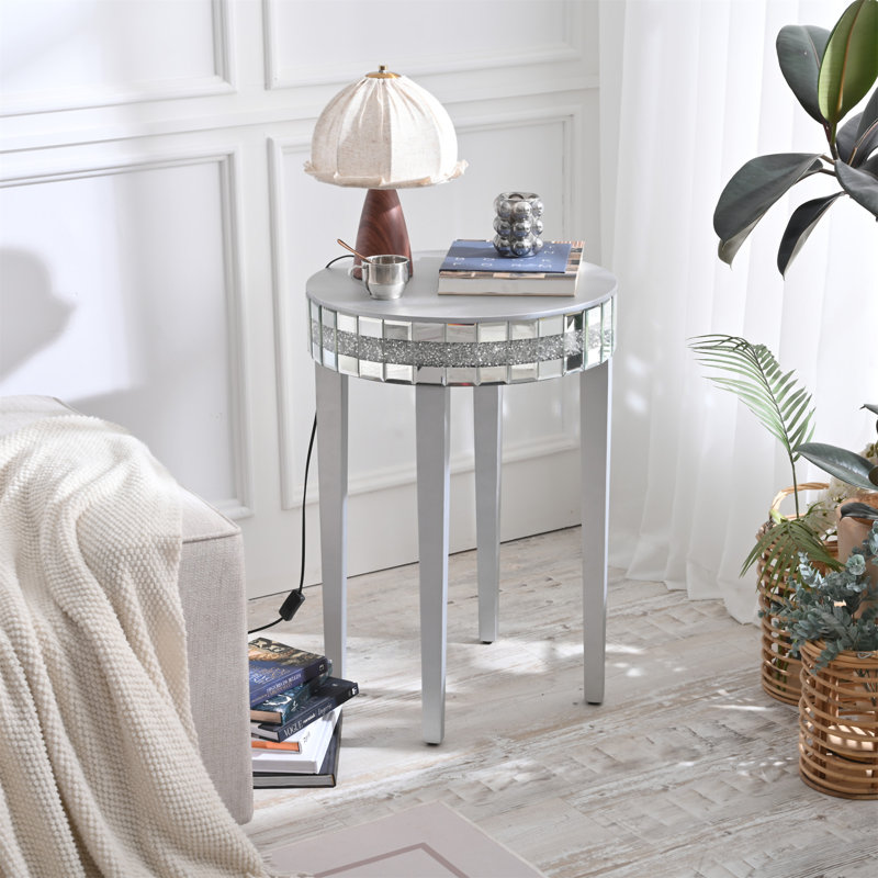 Table de petit déjeuner à miroir Artisanal