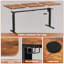 Electric Standing Desk Height Adjustable Desk Sit Stand Desk With Time Reminder Stand up Desk 2 Memory Setting Electric Desk -1206005180-1206005183