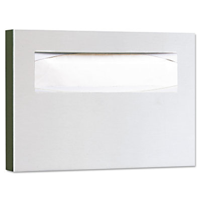 11" Toilet Seat Cover Dispenser in Satin