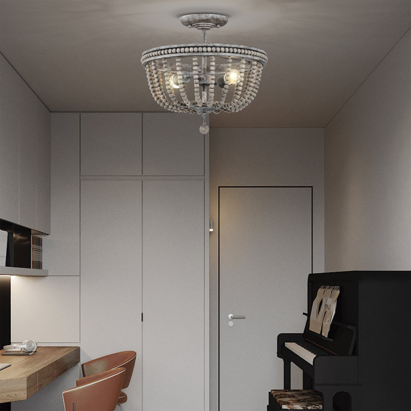 Adailyn LED Semi Flush Mount