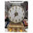 Golden White Seashell Metal Wall Clocks-110359709