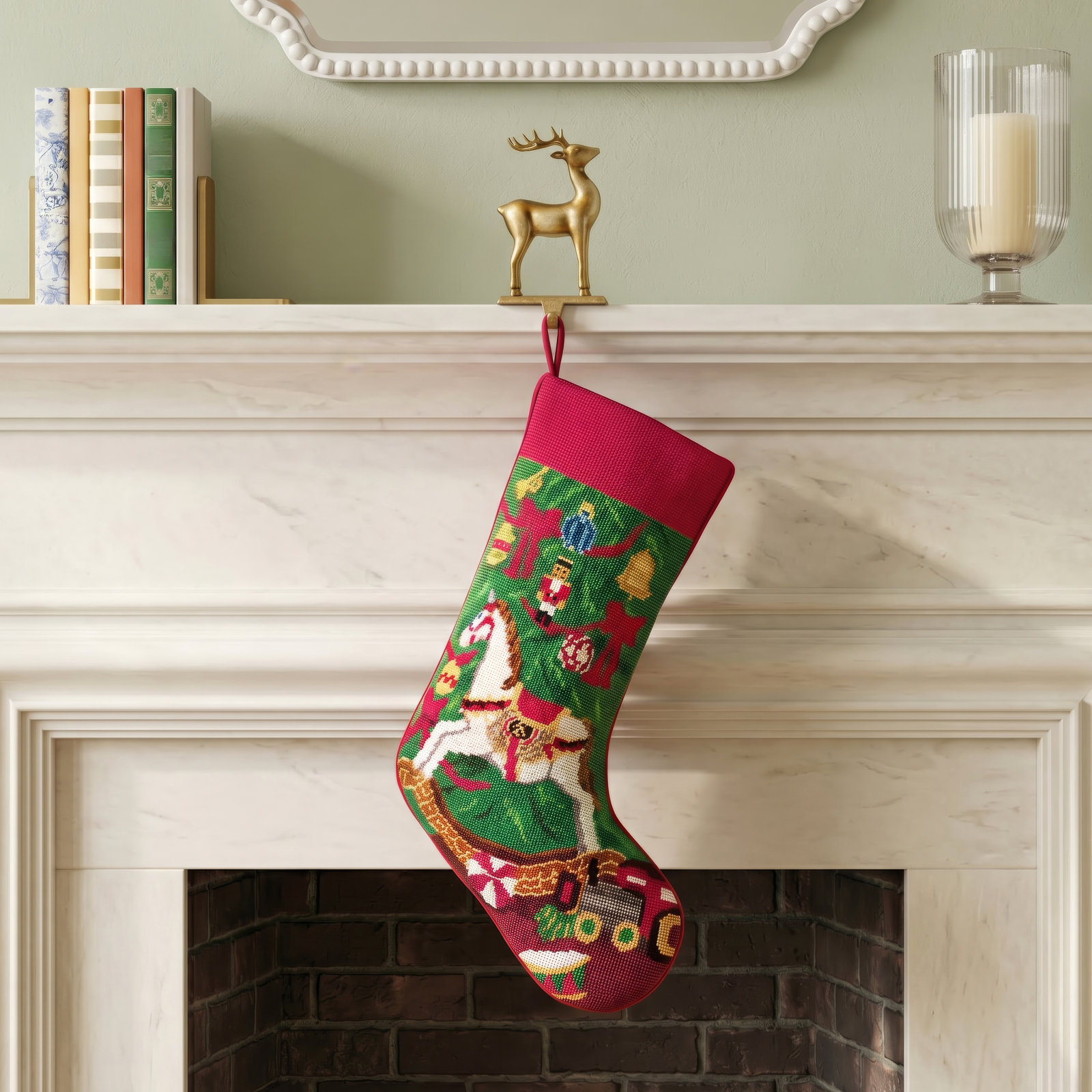 Needlepoint Stocking