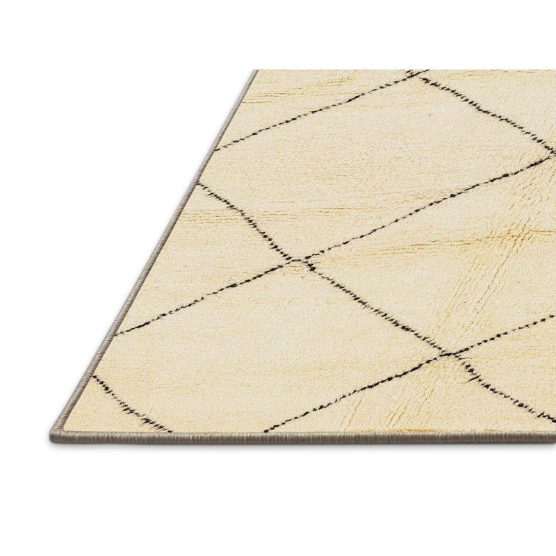 Tapis abstrait moderne 2935, Tapis de couloir 2 pi x 5 pi