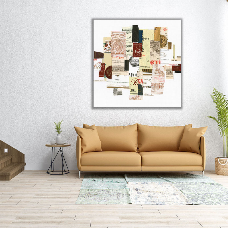 Pentimento Moment I - reproduction d'art sur toile, H 24 po x l 24 po