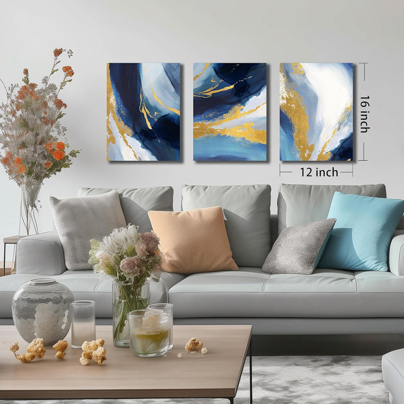 3 Piece Wrapped Canvas Print