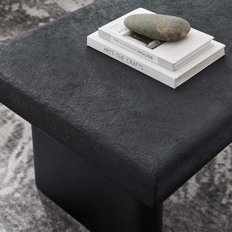Table basse Modway Relic, Noir