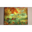 The Pumpkin Harvest 18x24 Fully Illuminated ColorChange LED Print
