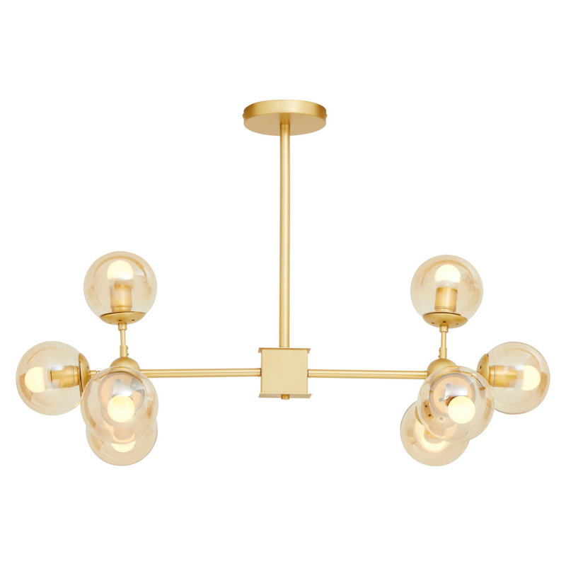 Glenwood 8 - Light Sputnik Chandelier