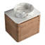 Meuble-lavabo mural Chanson