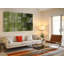 Impression sur toile Triptych - Emerald Layers-2065686314