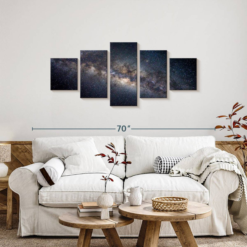  «Milky Way Galaxy View», H 24 po x l 55 po