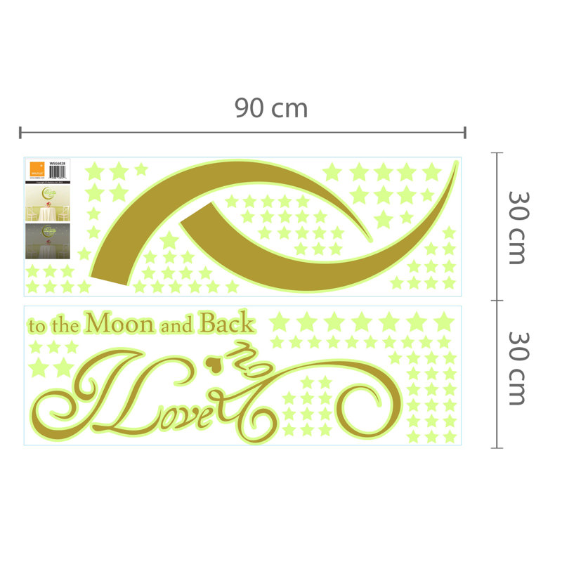 Non-Wall Damaging Wall Decal