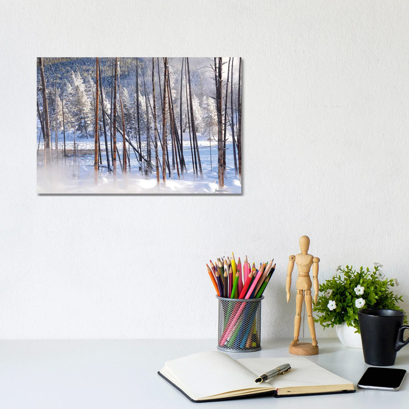 Steamy View 1 Piece Wrapped Canvas Wall Art, 20.32cm H x 30.48cm W x 1.91cm D