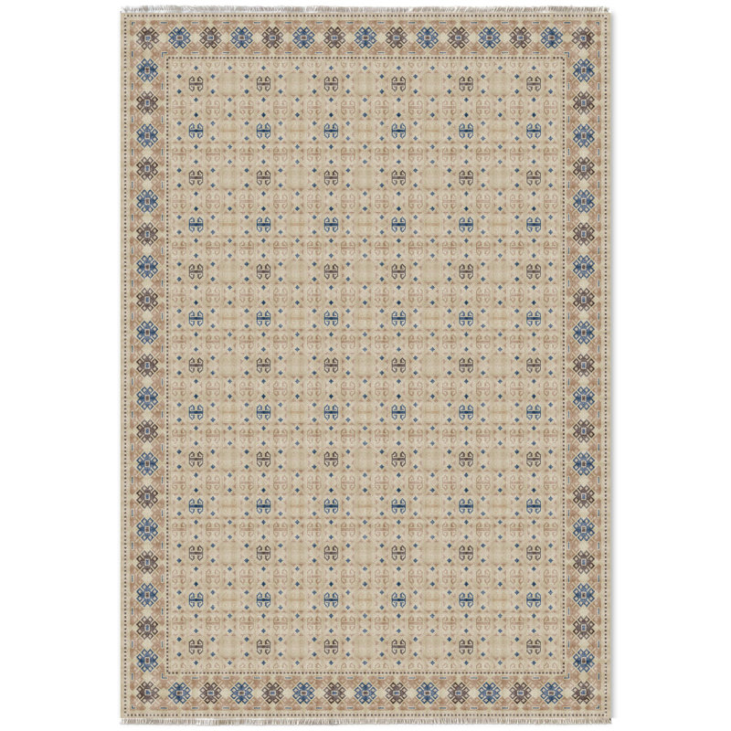 Tapis rectangulaire avec envers antidérapant Wyomia, Rectangle 2 pi 8 po x 5 pi
