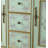 American Country-style Patterned Green Sideboard