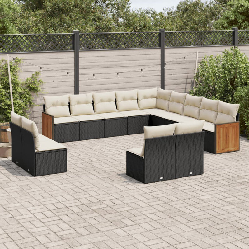 Ensemble de canapé de jardin Vidaxl