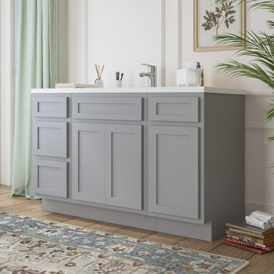54 Single Bathroom Vanity Base Only