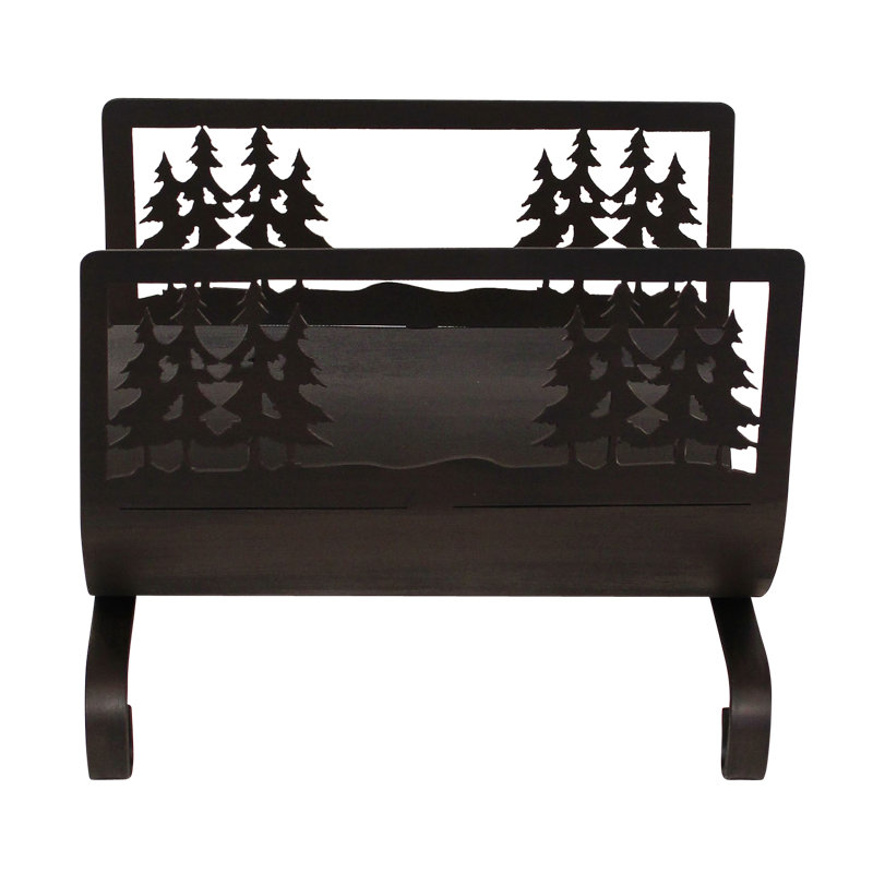 Porte-bûches en bois d’arbre