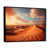 Black Floater Framed