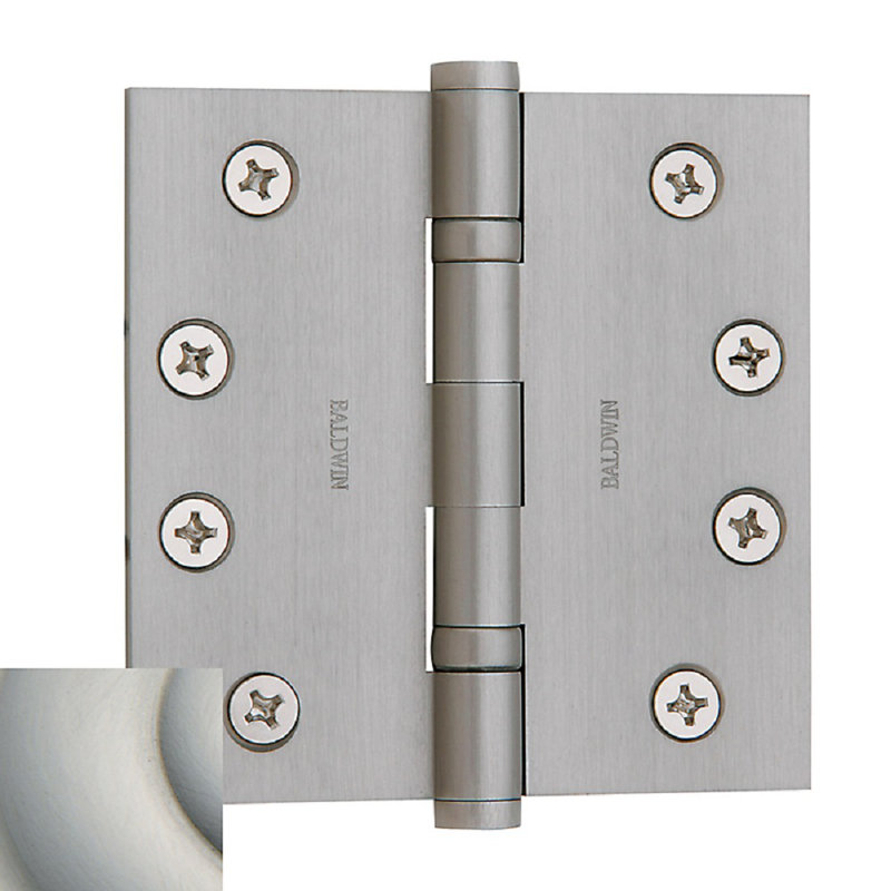 Ball Bearing Hinge, Satin Nickel Lifetime